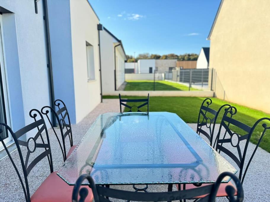 La Maison Bleue - Plain-Pied Proche Plages Et Caen Rosel Dış mekan fotoğraf